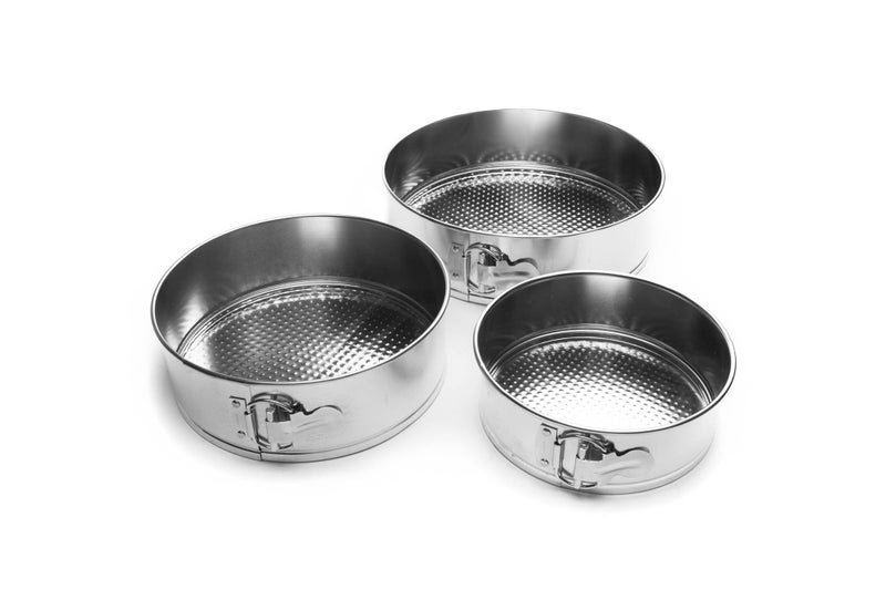 Fox Run Springform Pan Set, Tin-Plated Steel, 3-Piece - Image 2