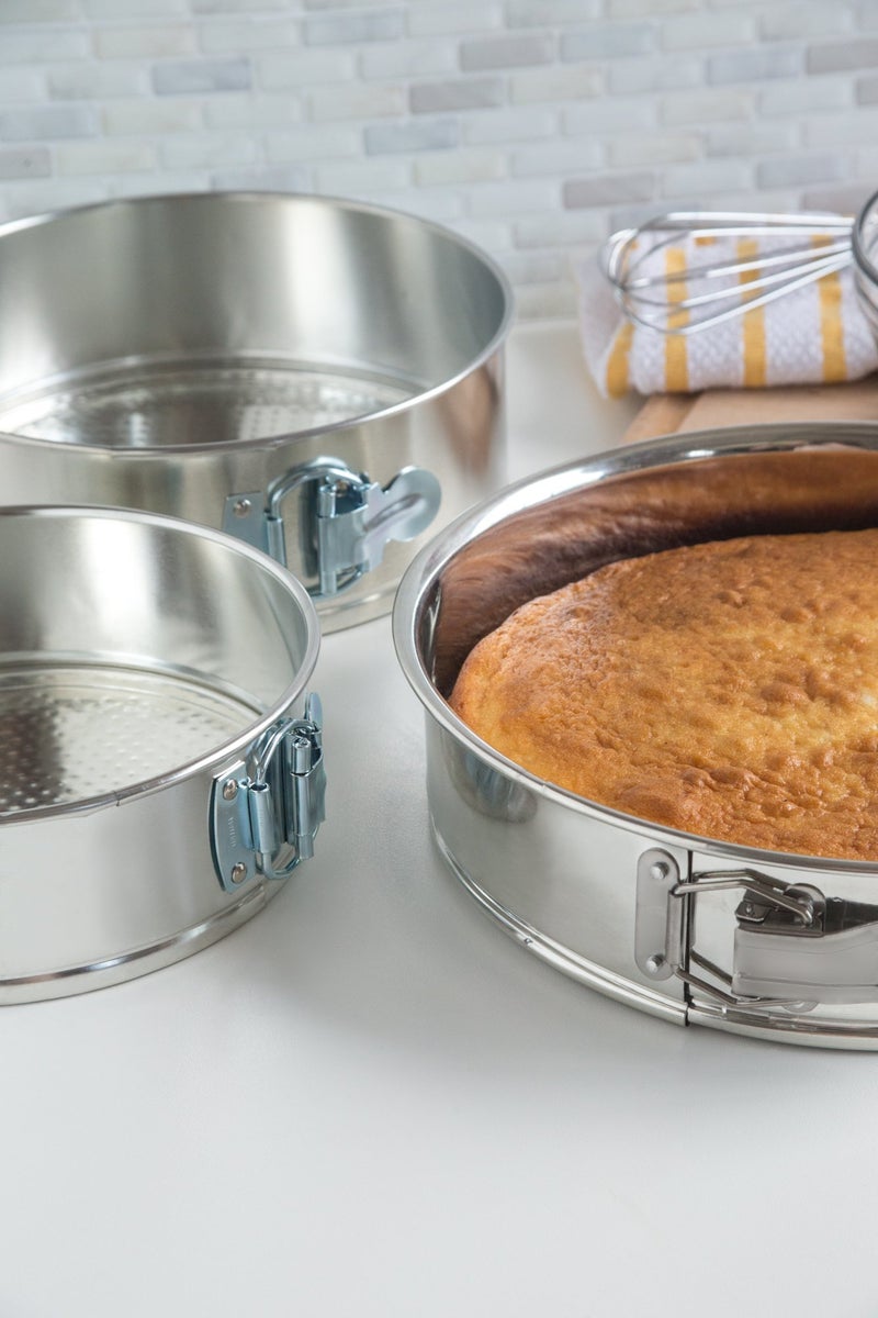Fox Run Springform Pan Set, Tin-Plated Steel, 3-Piece - Image 5