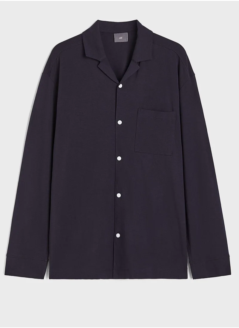 H&M Shirt Pyjama Set