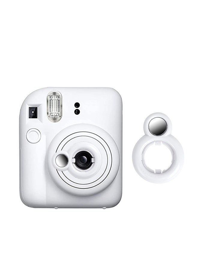 Selfie Mirror for Instax mini 12, Self-Portrait Mirror for Fujifilm Instax Mini 12 Instant Camera, Fuji Mini 12 Selfie Lens Accessories - White - Image 3