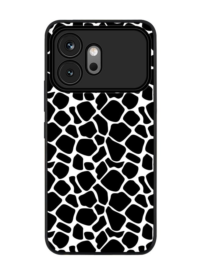 Stylizedd Rugged Case for Honor X5c / X5c Plus- Slim Fit Hybrid Rubber Cover Cow Skin Print