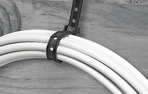 Southwire CT0890100 8-Inch Heavy Duty Cable Ties, Strong 90 lb Test, Universal Easy Zip, Black (Pack of 100) - Image 3