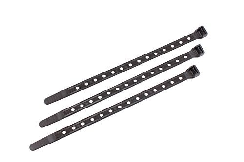 Southwire CT0890100 8-Inch Heavy Duty Cable Ties, Strong 90 lb Test, Universal Easy Zip, Black (Pack of 100) - Image 2