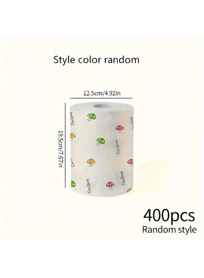Yalla Pick 400 Pcs Reusable Cleaning Wipe Sheet, Multipurpose Biodegradable Cleaning Cloths, Non-Stick Absorbent Wiping Rags for Kitchen, Car, Bathroom, Toilet - Image 2