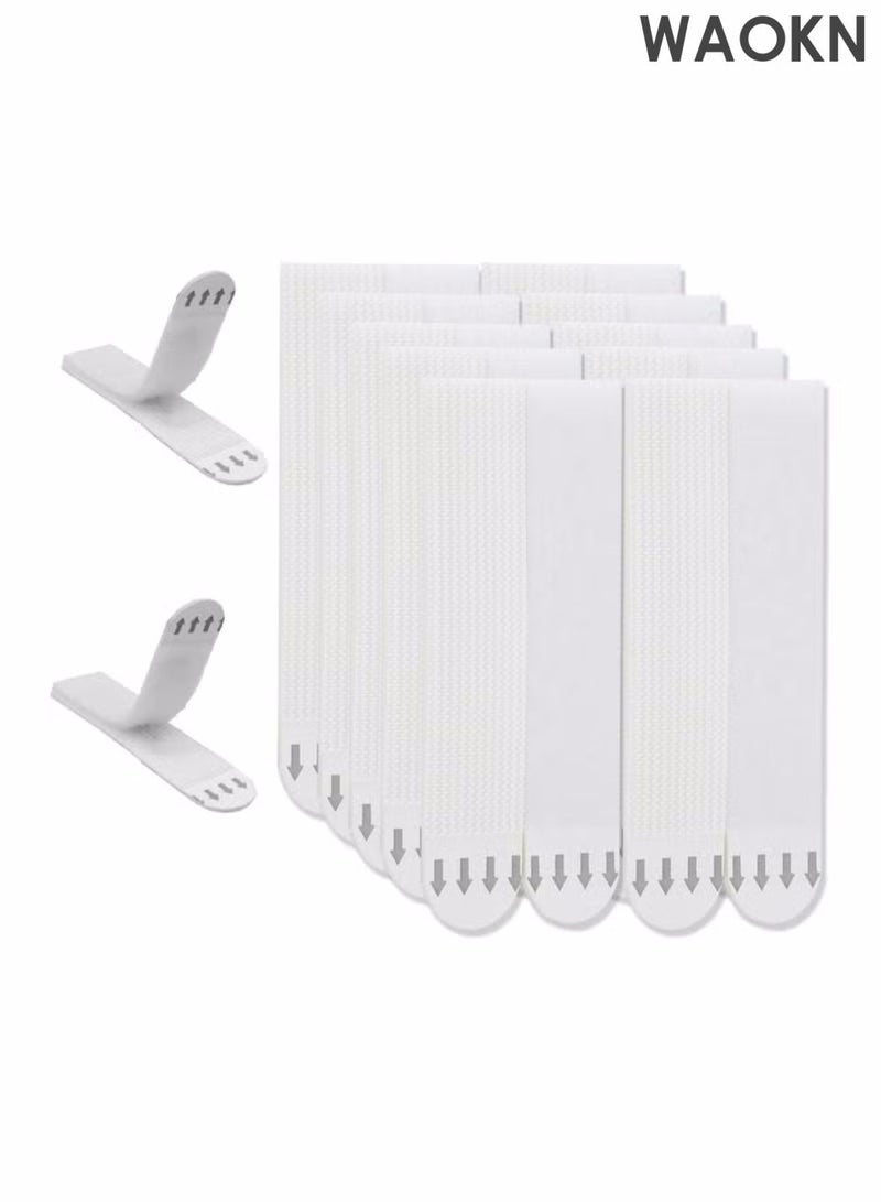 WAOKN Large Picture Hanging Strips Heavy Duty,24 Pairs(48 Strips) Sticky Picture Hangers for Walls,Hanging Pictures Without Nail,Damage Free No Nails Refill Adhesive Poster Strips for Frame Mounting Strips - Image 1