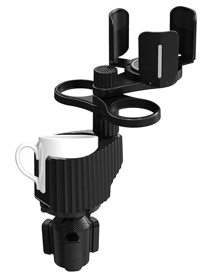حامل أكواب للسيارة بالاضافة الي 2 فتحة كوب صغيرة وفتحة اكواب كبيرة /CUP-A03 - Image 3