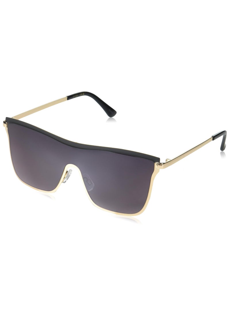 Jessica Simpson Jessica Simpson Women's J6100 Chic Square Metal Shield Sunglasses with UV400 Protection - Glamorous Sunglasses for Women, 132mm  - Image 1
