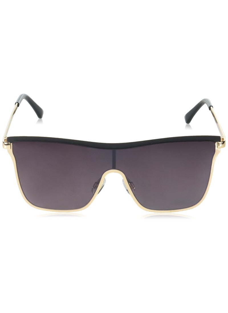 Jessica Simpson Jessica Simpson Women's J6100 Chic Square Metal Shield Sunglasses with UV400 Protection - Glamorous Sunglasses for Women, 132mm  - Image 2