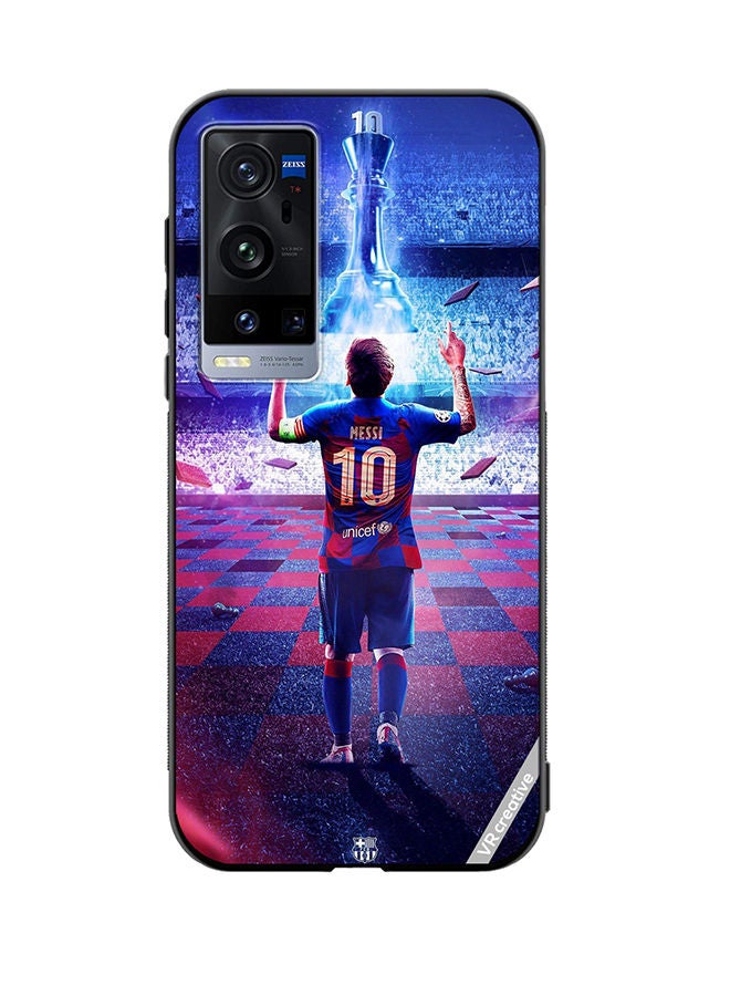 VR CREATIVE Protective Case Cover For Vivo X60 Pro Plus Messi Design Multicolour - Image 1