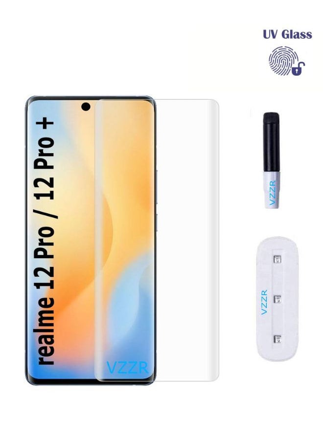 Beauenty - Screen Protector for Realme 12 Pro Plus, UV Protection, Fingerprint sensor compatible - Image 1