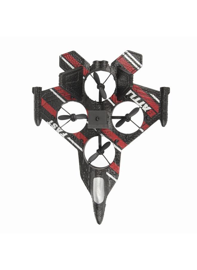 Thoraya 2.4 GHz Kids Foam Glider Fighter Jet Stunt Flighting Shockproof Remote Control Aircraft Toy Red  - Image 2