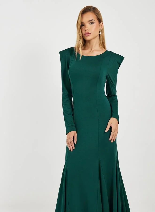 Styli Emerald Maxi Dress