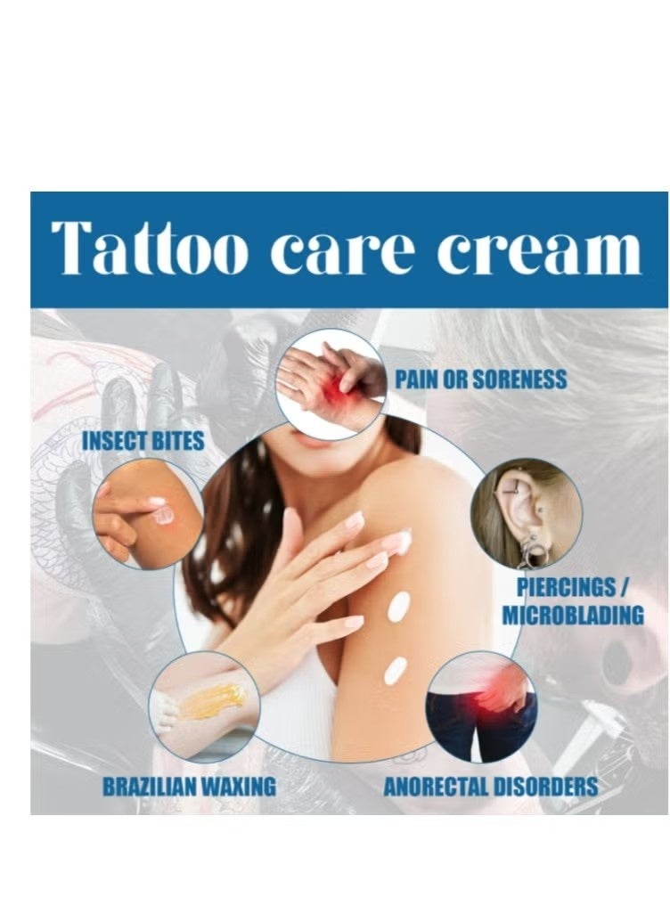 SOUTH MOON Tattoo Numbing Cream, 6-8 Hours Painless Tattoo Numbing Cream, Numbing Cream With Aloe Vera, Vitamin E, 40g - Image 4
