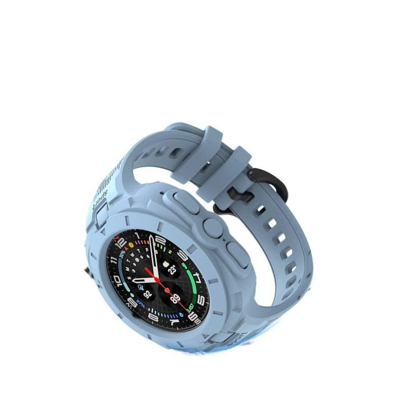 Adjustable Smartwatch Band Compatible with Samsung Galaxy Watch 8 with Fit Replacement Strap for Daily Wear in White - Image 3