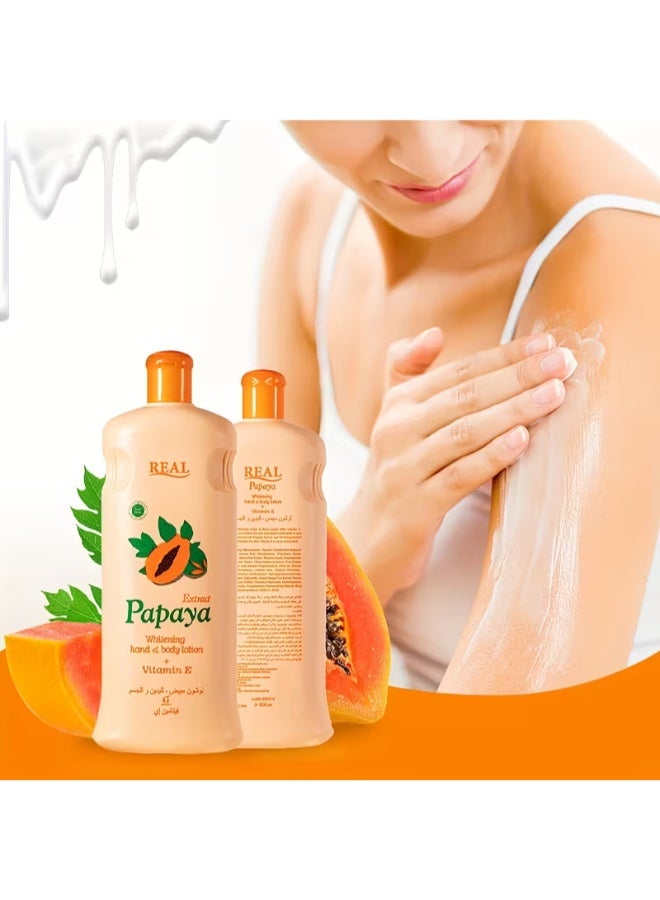 RDL Papaya Extract Hand and Body Lotion – 200ml - Image 4