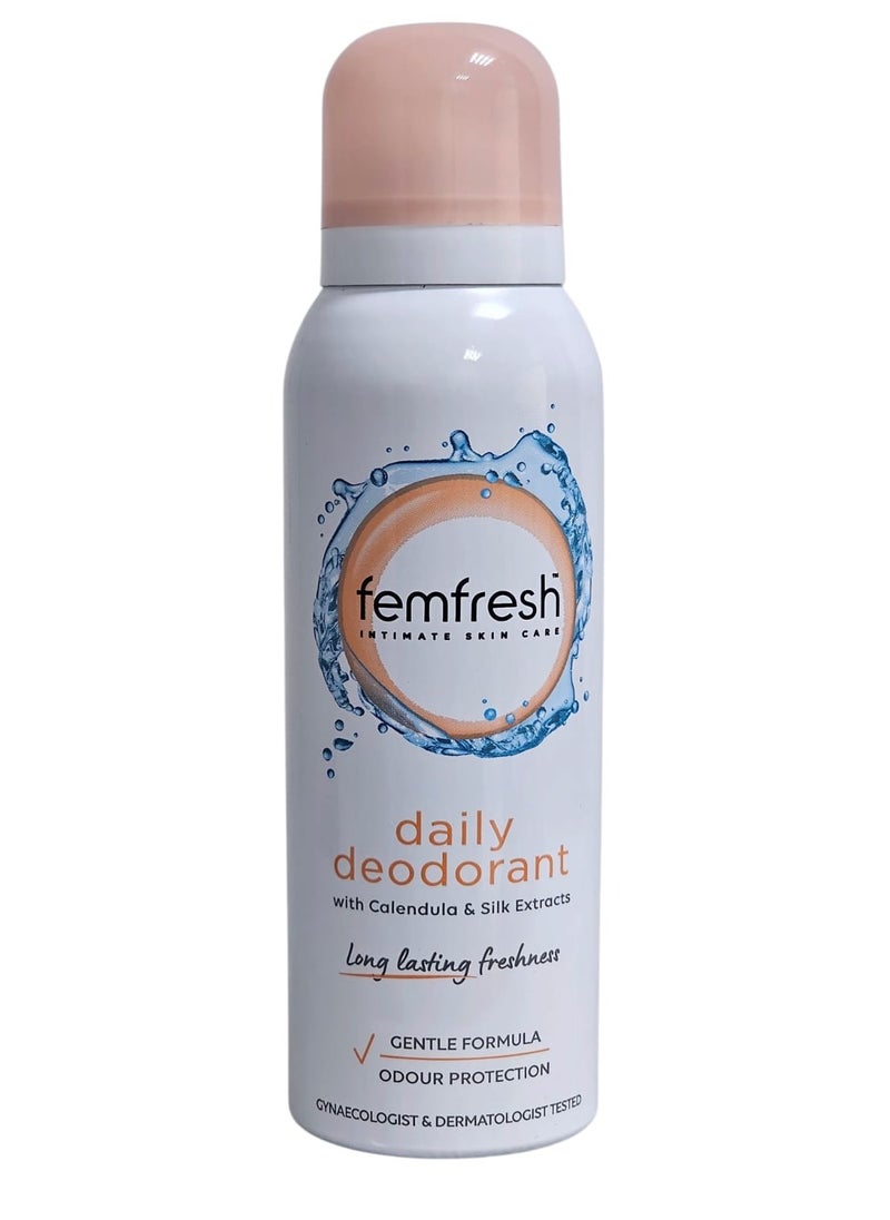 femfresh - Refreshing spray for intimate areas with natural silk extract 125ml - Image 1