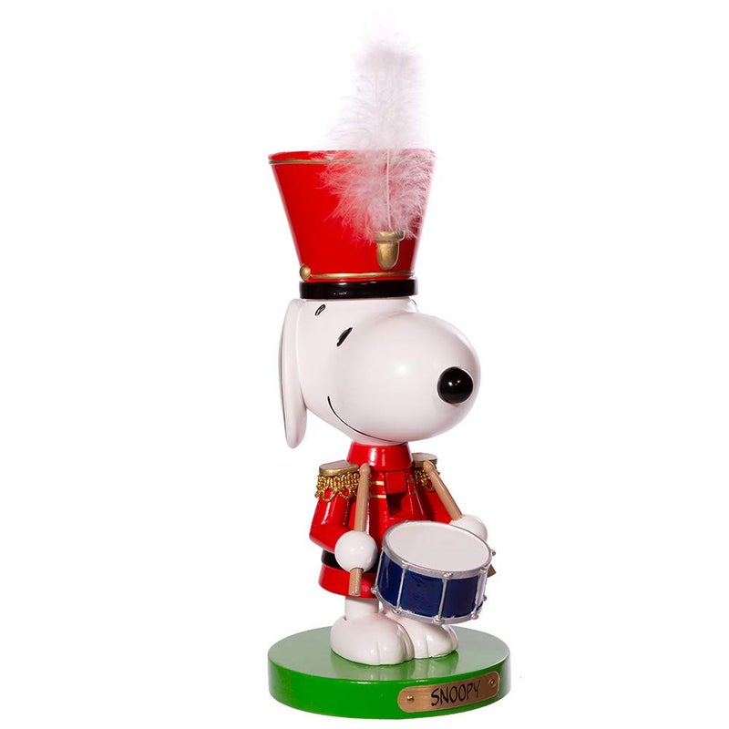 Peanuts 10Inch Snoopy The Drummer Nutcracker