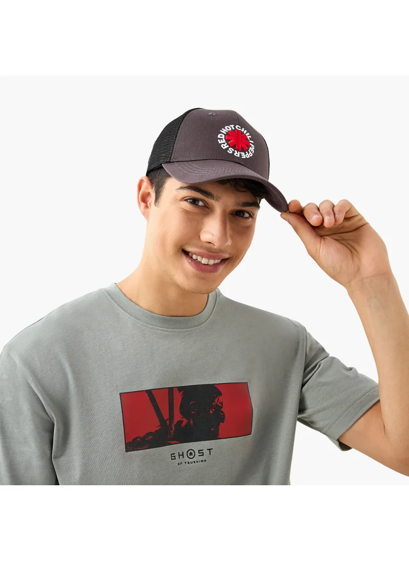 SP Characters The Red Hot Chili Peppers Embroidered Cap with Snap Back Closure