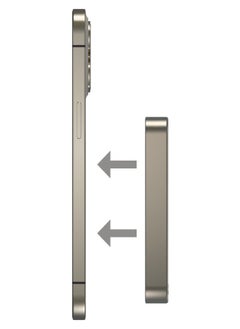 Momax Momax Q.Mag X1 10000 mAh Magnetic Wireless Battery Pack USB-C Up to 15W PD output - Titanium Grey  - Image 3