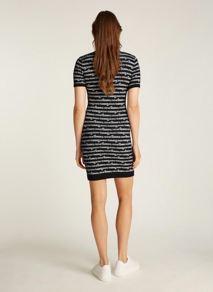TOMMY JEANS Striped Bodycon Dress - Image 2