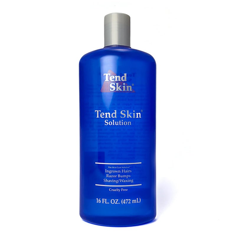 Tend Skin حل تند سكين للبثور الناتجة عن الحلاقة، الشعر الناشئ وحروق الحلاقة، تونر بعد الحلاقة والشمع للرجال والنساء، صنع في الولايات المتحدة، 16 أونصة - Image 1