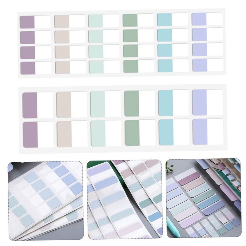 Colorful Page Marking Tabs for Books Student Office Memo Pad Page Guiding Tool - Image 3