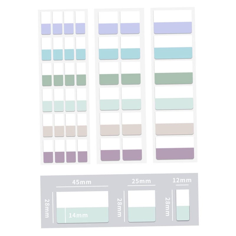 Colorful Page Marking Tabs for Books Student Office Memo Pad Page Guiding Tool - Image 4