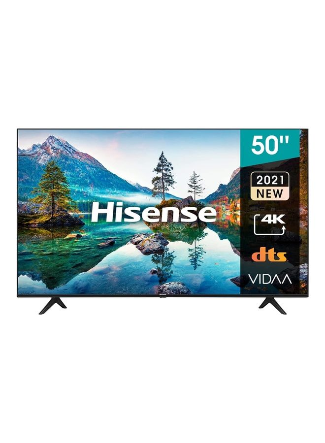 Hisense 50-Inch-4K LED Ultra HD Android Smart TV- VIDAA OS-with Refresh rate 120Hz- Dolby Sound system 50A6GS Black - Image 1