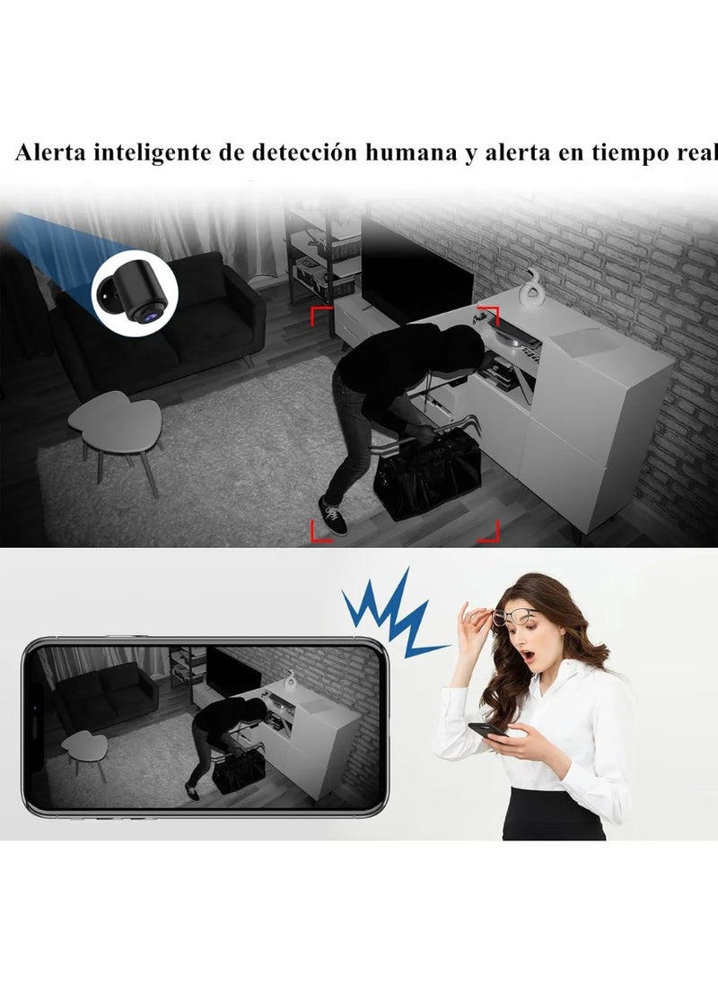 Generic - Mini Cámara 3mp Espía Hd Wifi Cámaras De Seguridad - Image 1