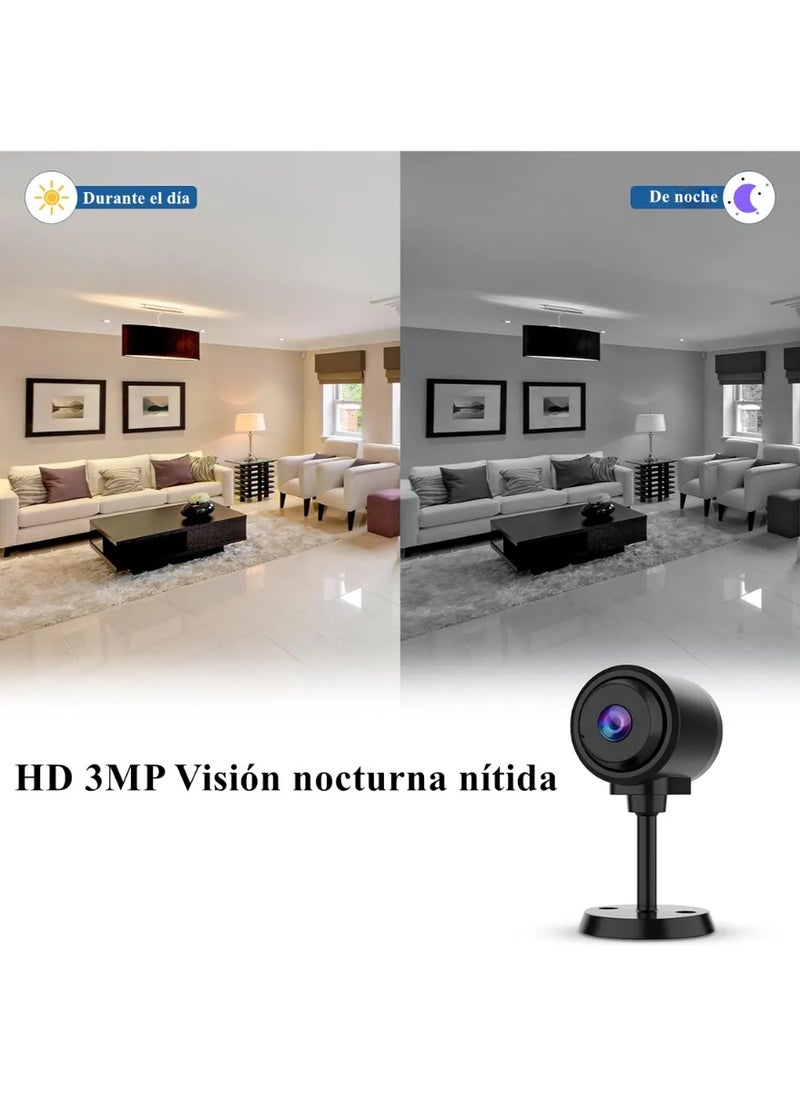 Generic - Mini Cámara 3mp Espía Hd Wifi Cámaras De Seguridad - Image 1