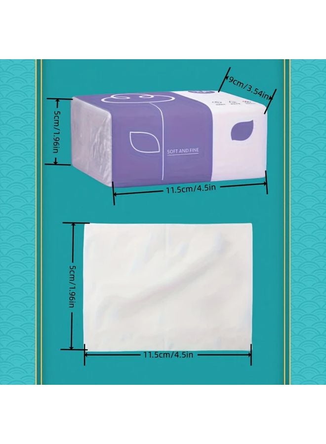 6pcs High Quality 4 Layer Paper Towels 240 Sheets Random Color Absorbent For Home Office - Image 3