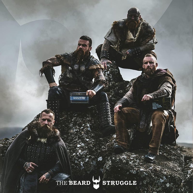 The Beard Struggle - Marksman's Beard Conditioner - Asgardian Secret, Gold Collection - Nourish, Softens, & Strengthens Beard - Radiance Beard Conditioner for Men (8 Fl oz) - Image 5