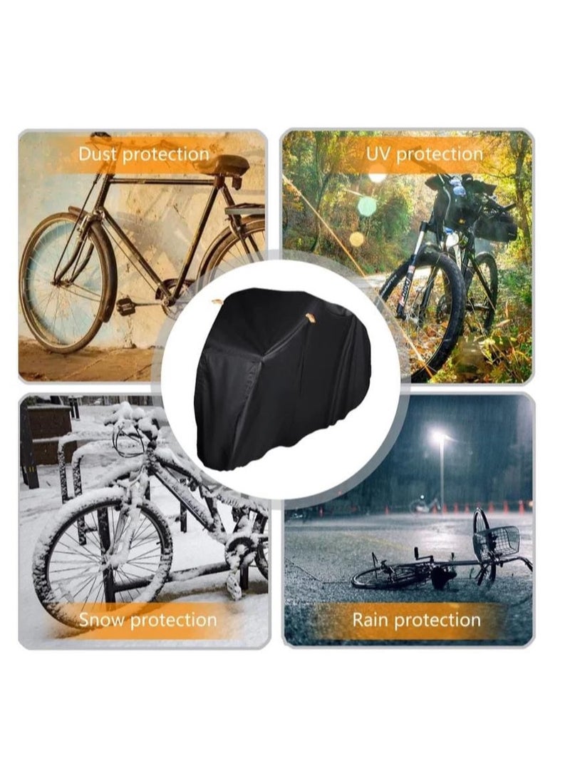 Generic All-Weather Waterproof Bike Cover – Dust, UV, Snow & Rain Protection – Durable Outdoor Bicycle Cover  - Image 4