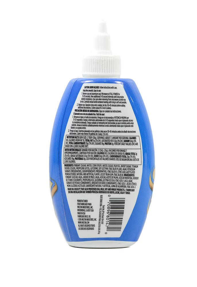 Wilton Cookie Icing Blue 225 g - Image 2