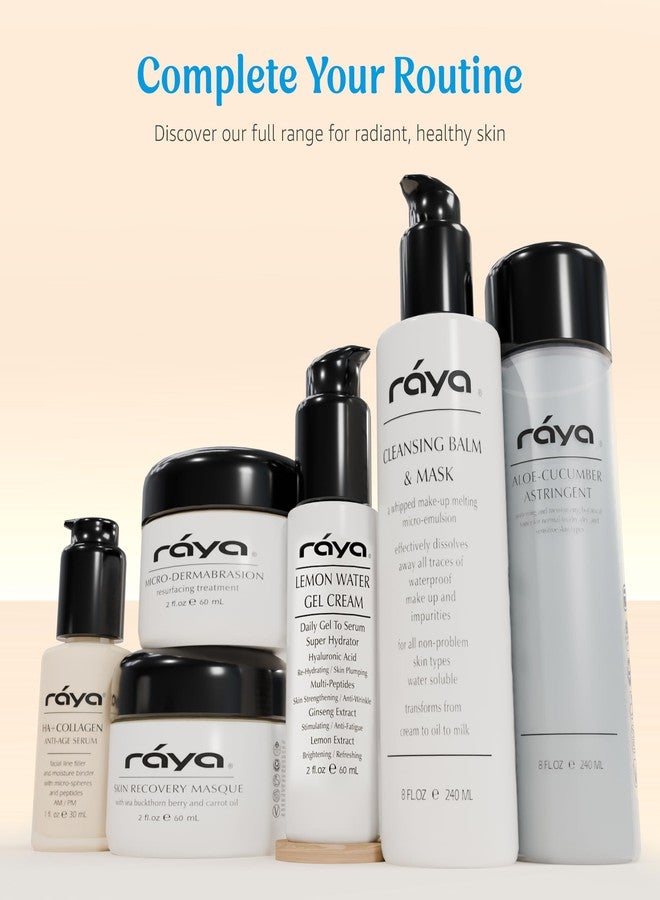 Raya Lemon Water Gel Cream (308) | Moisturizing, Skin-Repairing, and Anti-Aging Facial Day and Night Cream for Non-Problem Skin | Fills in Wrinkles and Improves Complexion - Image 5