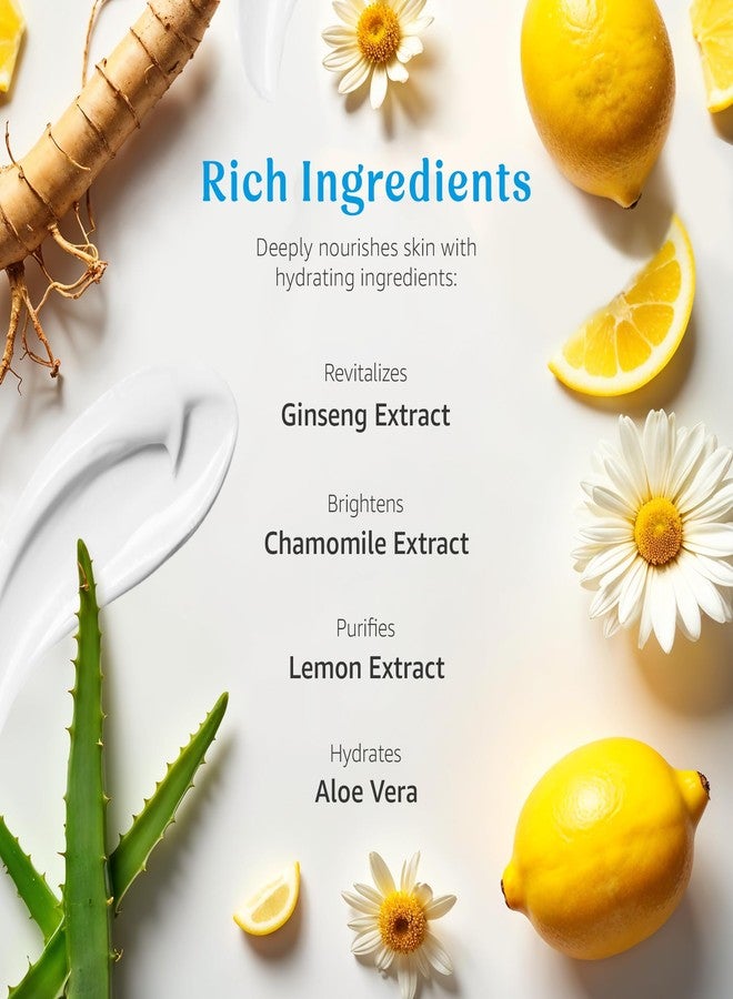 Raya Lemon Water Gel Cream (308) | Moisturizing, Skin-Repairing, and Anti-Aging Facial Day and Night Cream for Non-Problem Skin | Fills in Wrinkles and Improves Complexion - Image 3