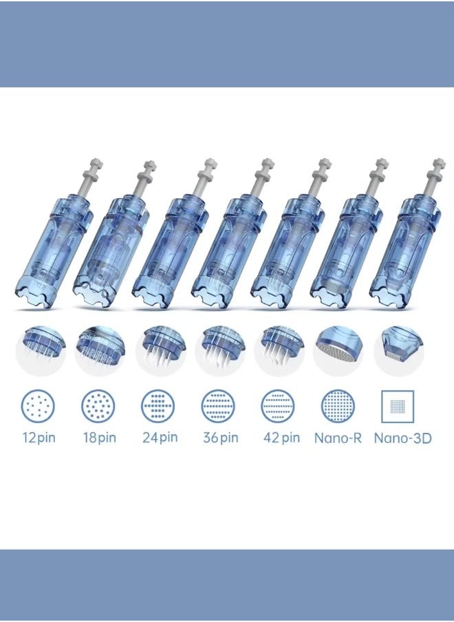 Dr.pen 10 Dr. Pen Derma Needles for Face to Enhance Skin Glow with Dermapen Cartridges M8S, A8S, and A9 in 18 Size, Designed for Skin Renewal, Radiance Boost, and Scar Treatment with Original Cartridges. Dr. Pen Microneedling Pen - Dr. Pen Derma Pen Dr. Pen  - Image 2