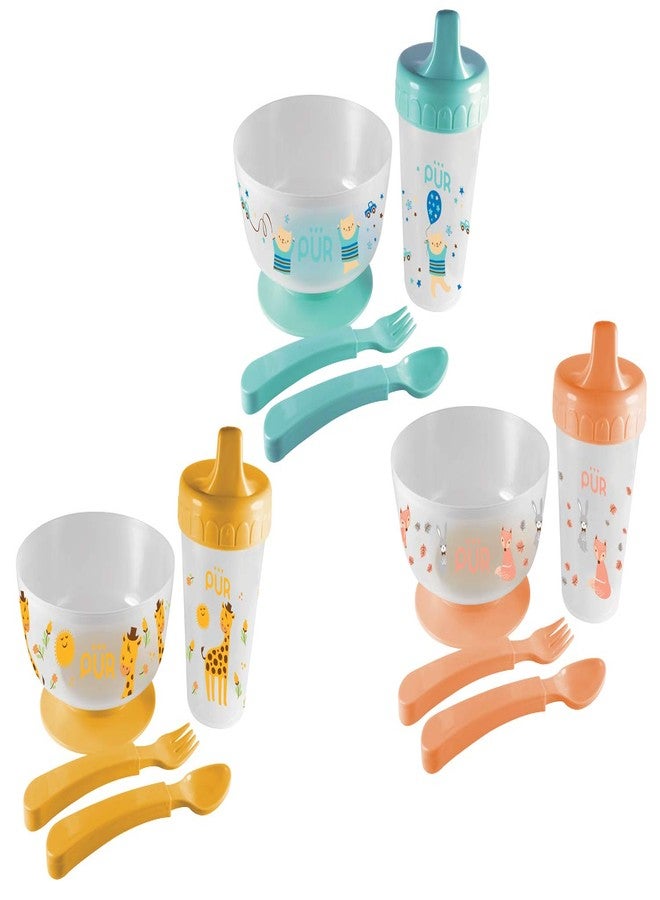 بور مجموعة فطام الأطفال من بيور (برتقالي) - Image 2