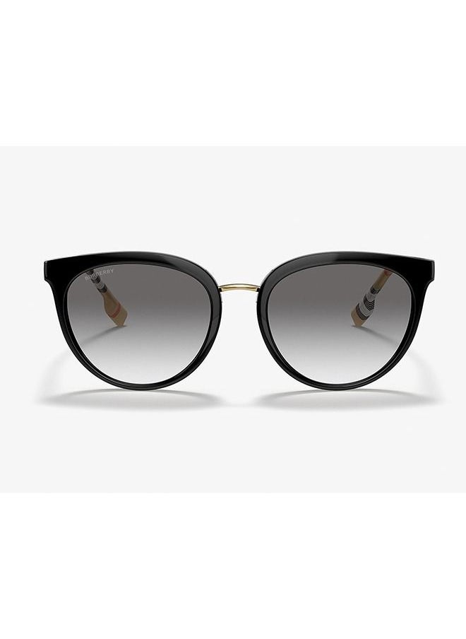 BURBERRY Women's Oval Sunglasses - BE4316 Willow - Lens Size: 54 Mm  - Image 2