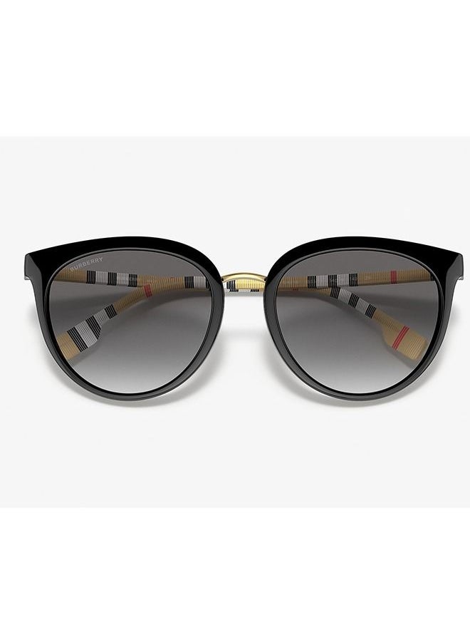 BURBERRY Women's Oval Sunglasses - BE4316 Willow - Lens Size: 54 Mm  - Image 4