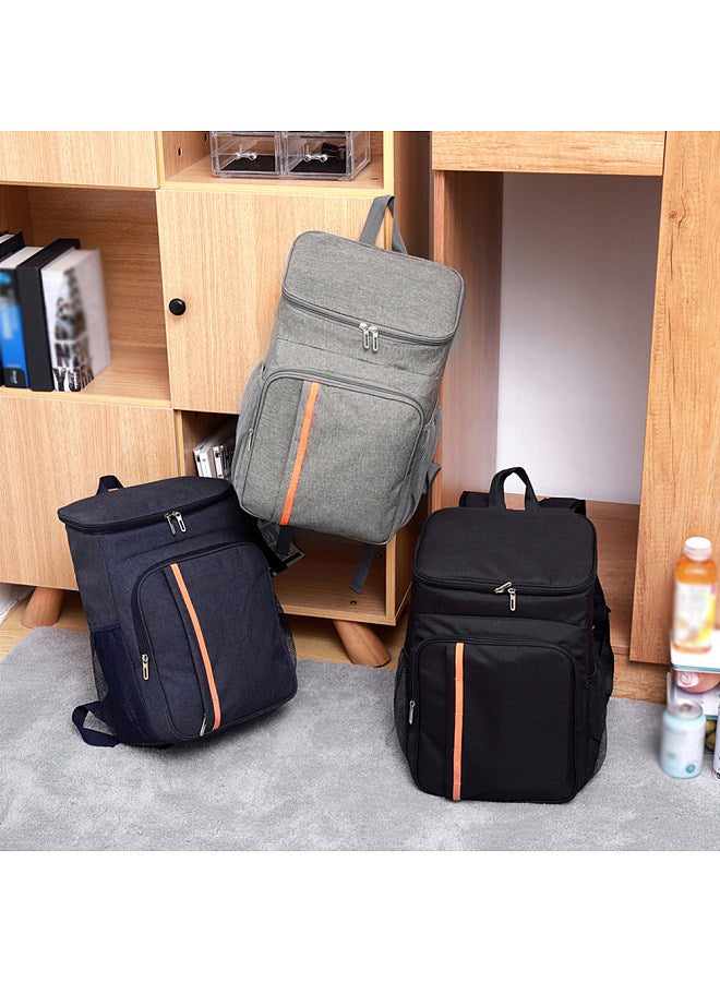 Aoresac 18L Large Capacity Leak Proof Lunch Backpack Thermal Large Picnic Cool and Warm Insulated Bag Outdoor Food and Beverage Storage Shoulder Bag  - Image 3