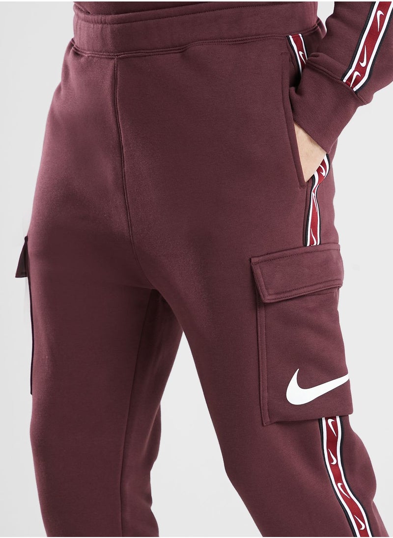 Nike - Nsw Repeat Swoosh Fleece Cargo - Image 1