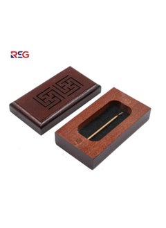 RSG RSG - Wooden Oud Incense Burner Mini Set with Canvas Pocket-A58  - Image 3
