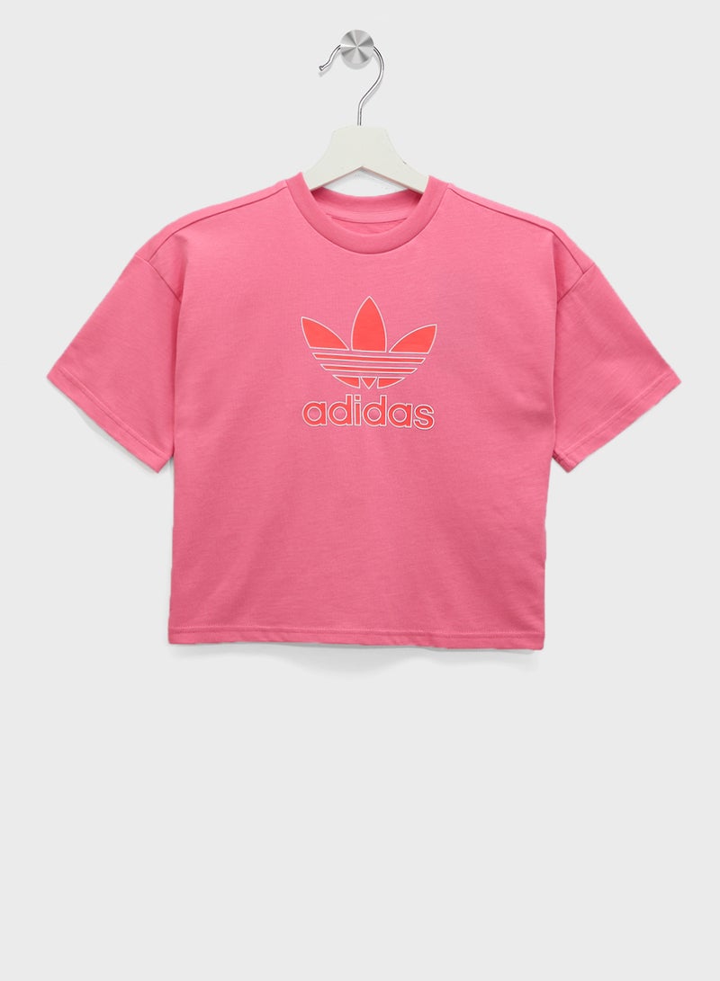 adidas Originals Youth Trefoil T-Shirt  - Image 1
