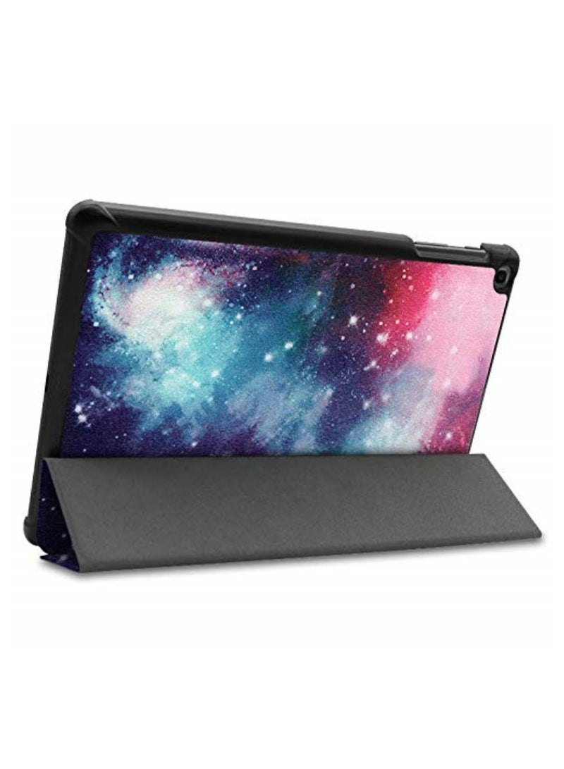 1 قطعة غلاف ذكي لسامسونج جالاكسي تاب إيه 2019 - طرازات SM-T510 وSM-T515 وT510 وT515 - غلاف حامل لتاب إيه 10.1 بوصة 2019 - Image 3