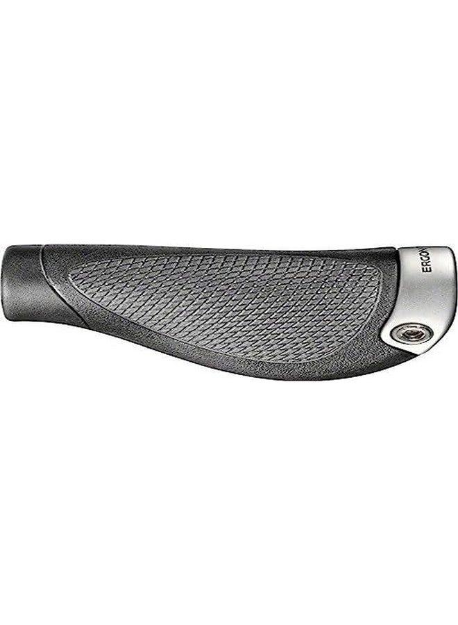 ERGON 42410105 Gp1 L Grip Shift Grips: Large Black/Gray - Image 1