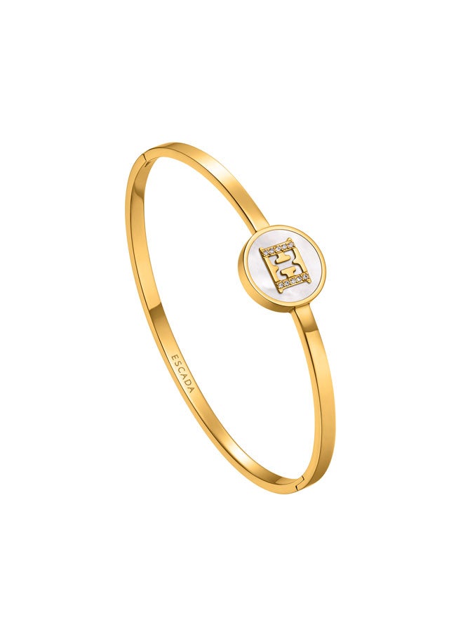 ESCADA Caroline Gold Mother of Pearl Bangle for Women - Image 2