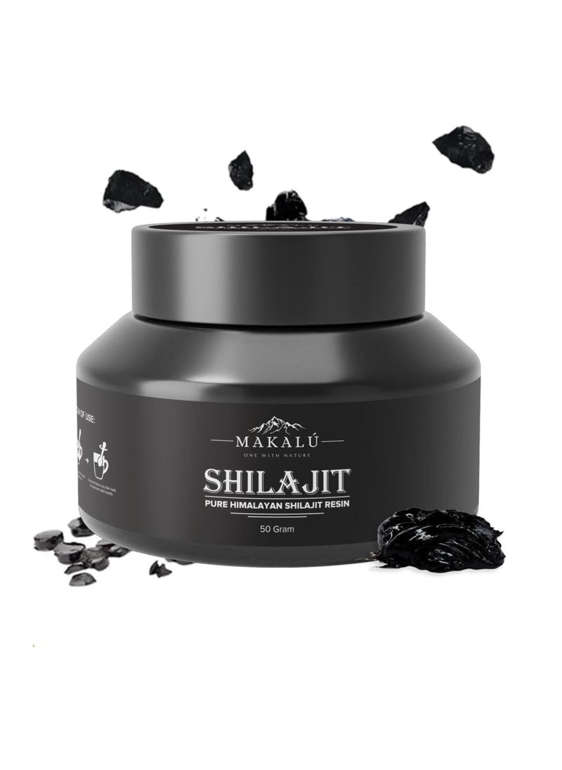 MAKALU - Makalu Shilajit Pure Himalayan Shilajit Resin 50 g - Image 1