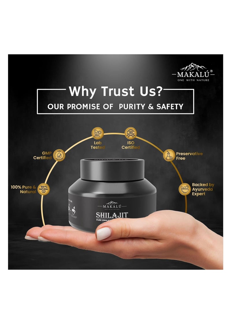 MAKALU - Makalu Shilajit Pure Himalayan Shilajit Resin 50 g - Image 1