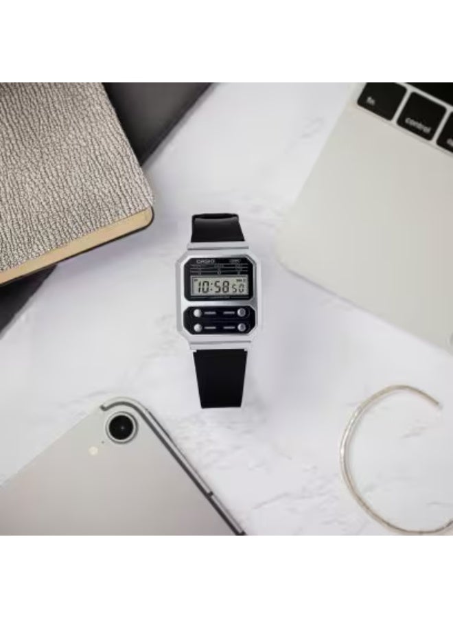كاسيو ساعة يد رقمية نسائية من الراتنج - - . ملم - Image 3